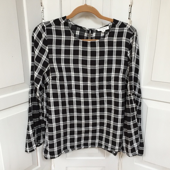 Beach Lunch Lounge Black & White Plaid Tunic - Picture 1 of 16
